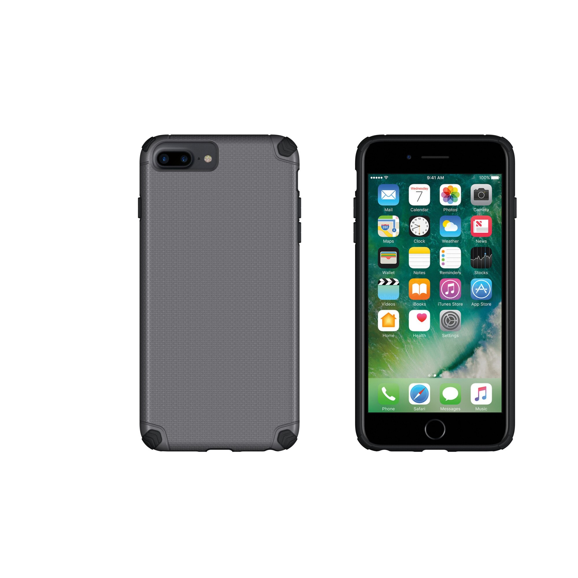 Husa protectie FASHION Slim Armor pentru iPHONE 7 PLUS, Gri
