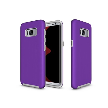 Husa protectie FASHION Rugged Case pentru Samsung Galaxy S8 Plus, Capac Spate, Mov