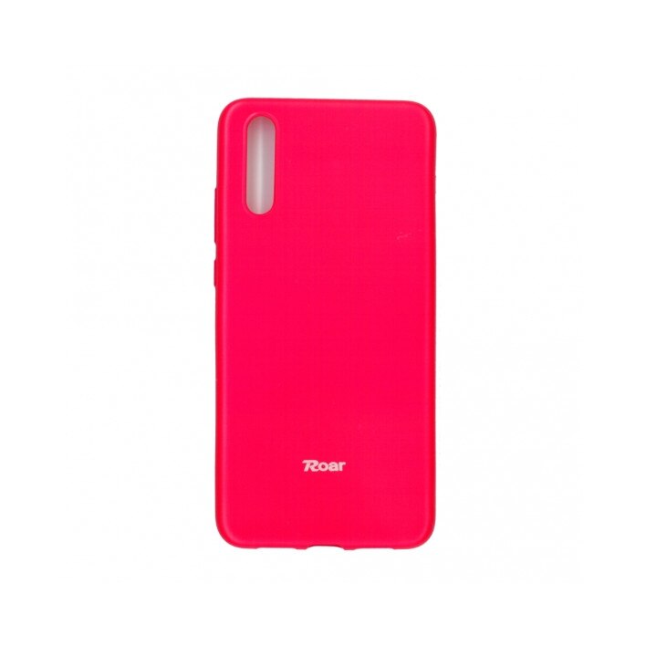 Husa din silicon mat pentru Huawei P20 , Roar All Day , rosu