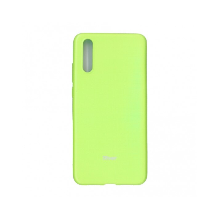Husa din silicon mat pentru Huawei P20 , Roar All Day , verde