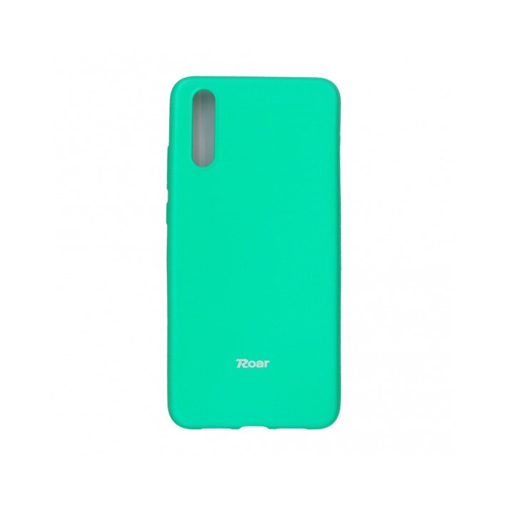 Husa din silicon mat pentru Huawei P20 , Roar All Day , verde