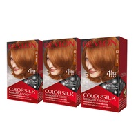 Pachet Promotional Revlon Vopsea Par Colorsilk 53 Light Auburn X 3 bucati