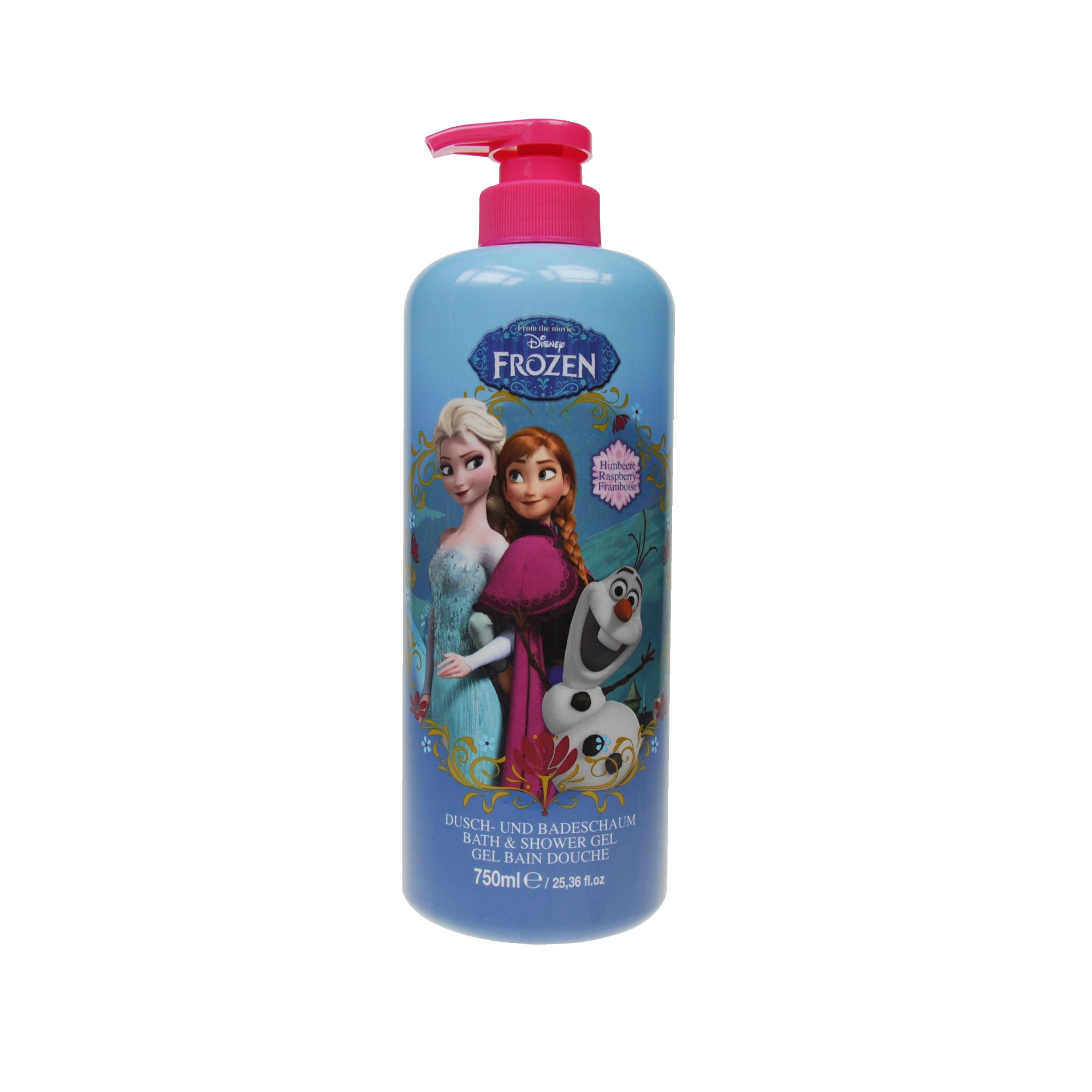 Gel de dus pentru copii Disney Frozen 750ml Raspberry