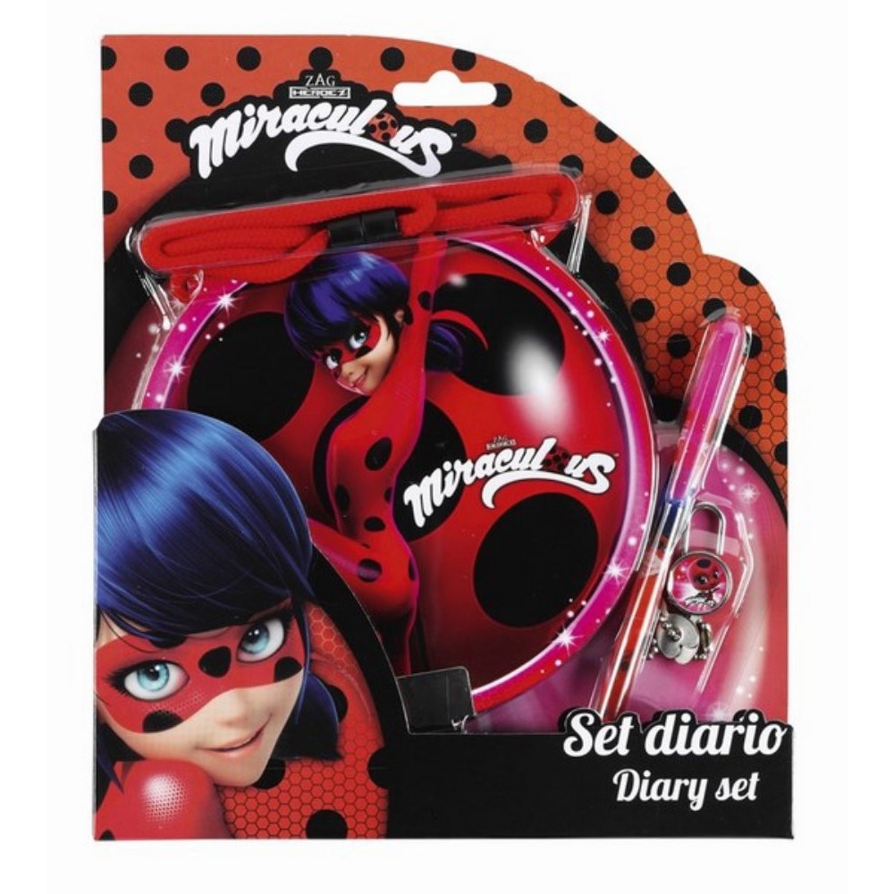 Jurnal profilat cu pix Ladybug