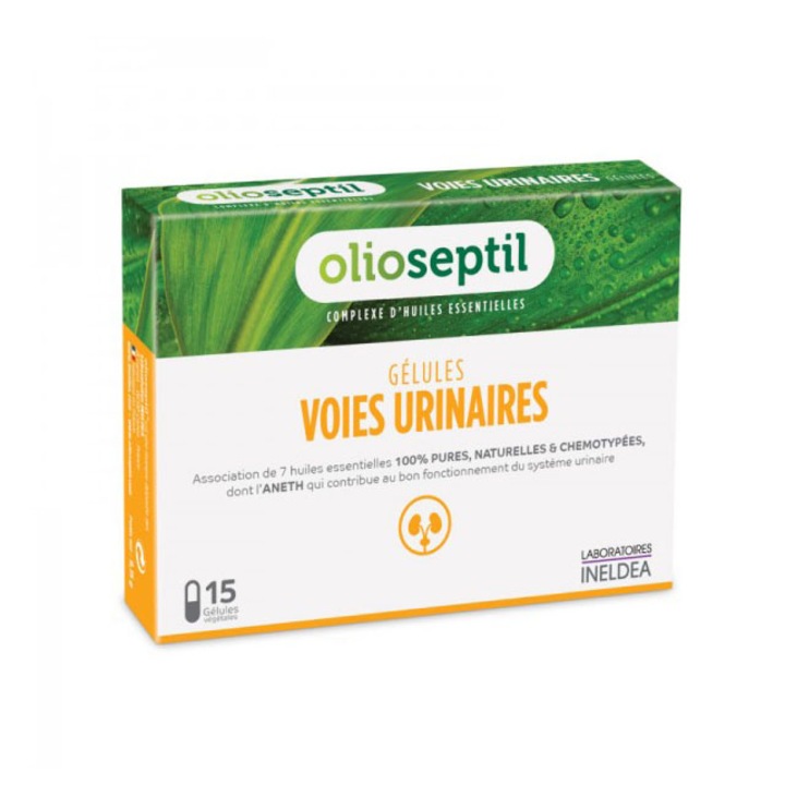 Cai urinare (VOIES URINARES), OLIOSEPTIL, 15 capsule