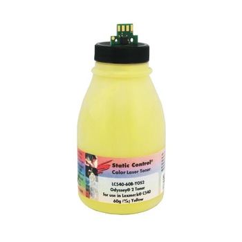 Pachet de Toner Refil + Chip pentru Lexmark C540 C544 X543 X546 Premium Static SUA 60 Grame Yellow Pachet de Toner Refil + Chip pentru Lexmark C540 C544 X543 X546 Premium Static SUA 60 Grame Yellow