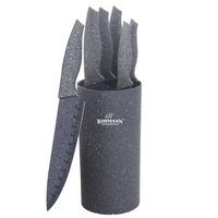 set de cutite 6 piese bohmann stant rotund acoperire marmura gri imagen 33_1_
0