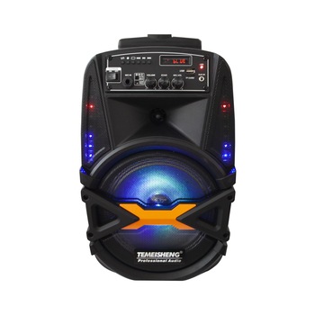 Boxa portabila SuperSound Temeisheng , USB / SD/TF Card , AUX in , intrare mic. Boxa portabila SuperSound Temeisheng , USB / SD/TF Card , AUX in , intrare mic.