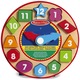 Puzzle ceas, sorteaza formele, lemn, Melissa & Doug