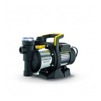 Pompa de suprafata Stanley SXGP900XFE, 900 W, 3600 l/h debit apa, 230 V, 4.2 bar presiune maxima, IPX4, 42 m inaltime refulare, 8 m adancima absorbtie