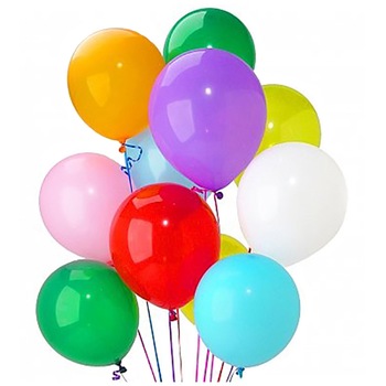 Set 25 baloane multicolore, latex standard 22cm, BAL-001 Set 25 baloane multicolore, latex standard 22cm, BAL-001