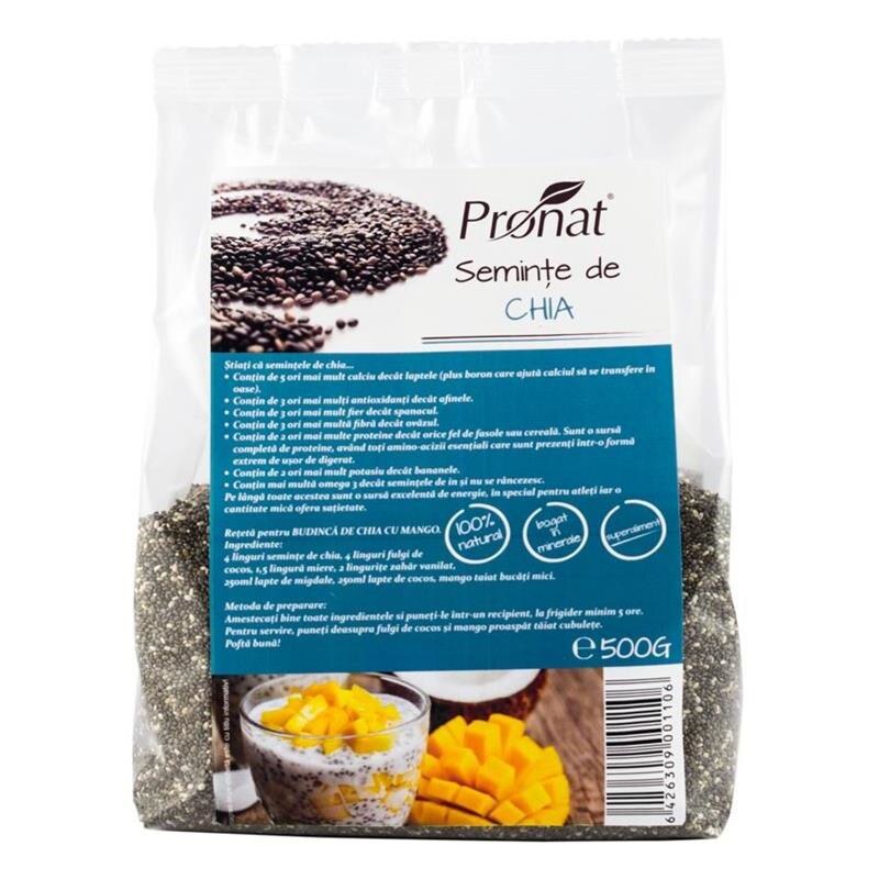 Seminte de Chia Pronat 500gr