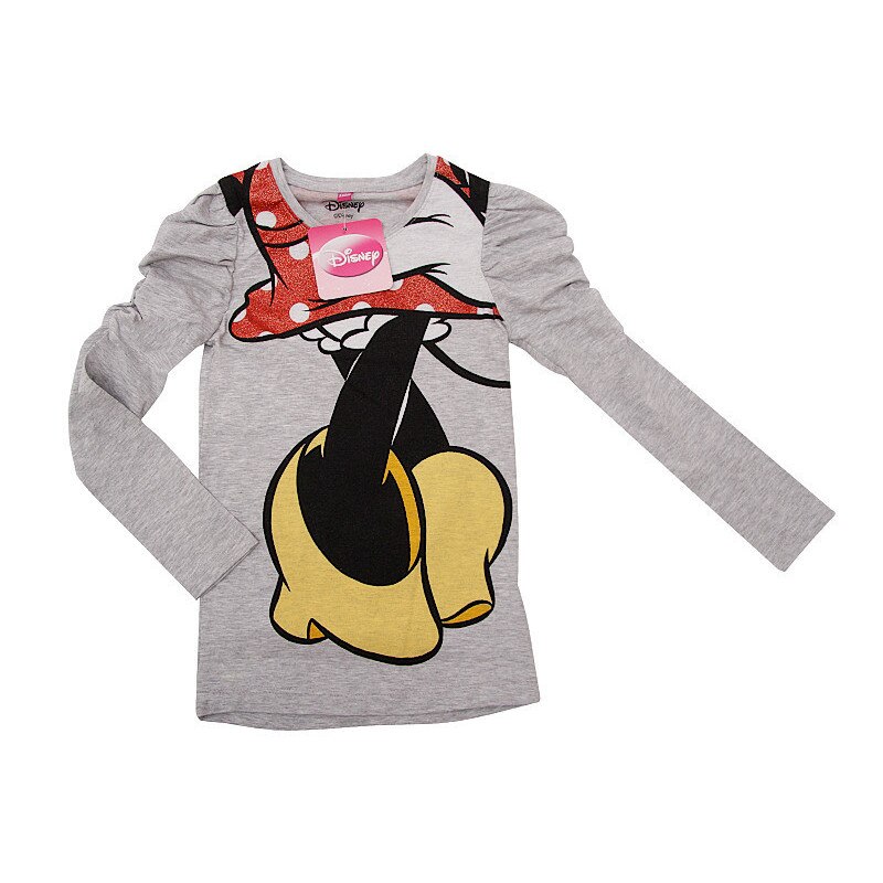 Bluza cu maneca lunga, 7-8 ani, 128 ani, bumbac, Minnie