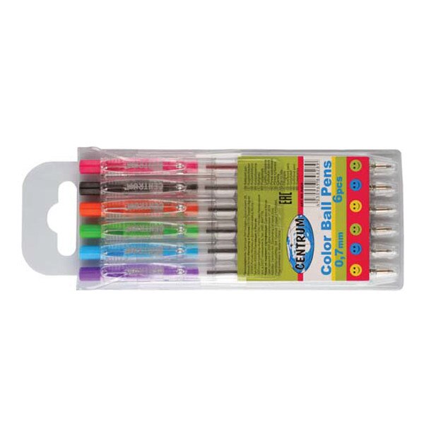 Set pixuri 0,7 mm, 6 cul/bls, ambalaj PVC