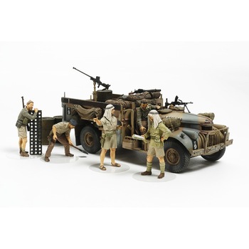 Macheta Militara Tamiya British LRDG Command Car North Africa 1:35 Tam 32407 Macheta Militara Tamiya British LRDG Command Car North Africa 1:35 Tam 32407