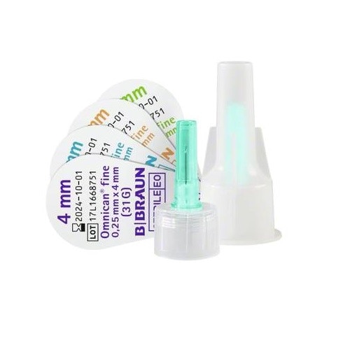 Игли за инсулинови писалки B|Braun Medical Omnican fine, 6мм - eMAG.bg