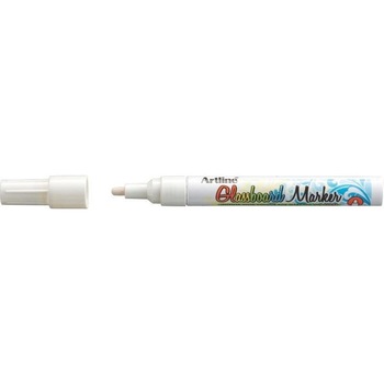 Marker pentru tabla de sticla ARTLINE Glassboard, varf rotund 2.0mm - alb Marker pentru tabla de sticla ARTLINE Glassboard, varf rotund 2.0mm - alb