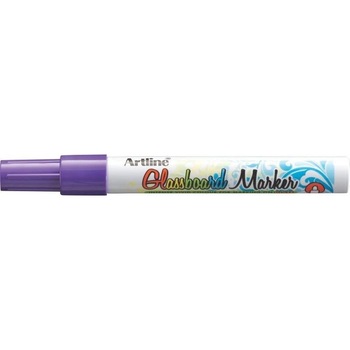 Marker pentru tabla de sticla ARTLINE Glassboard, varf rotund 2.0mm - violet Marker pentru tabla de sticla ARTLINE Glassboard, varf rotund 2.0mm - violet