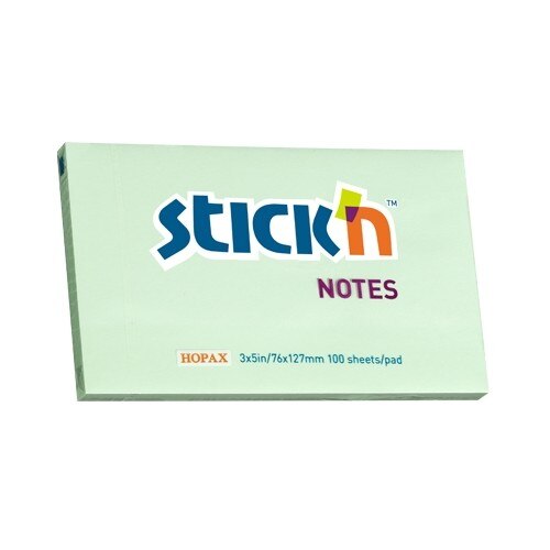 Notes autoadeziv 76 x 127 mm, 100 file, Stick