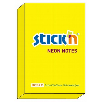 Notes autoadeziv 76 x 51 mm, 100 file, Stick Notes autoadeziv 76 x 51 mm, 100 file, Stick