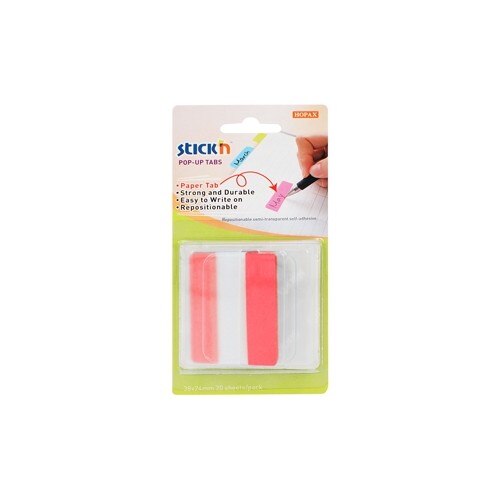 Film index autoadeziv 38 x 50mm, 10 file/set, Stick