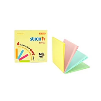 Magic notes autoadeziv 76 x 76 mm, 100 file, Stick Magic notes autoadeziv 76 x 76 mm, 100 file, Stick