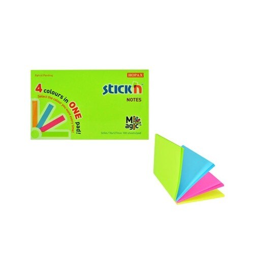 Magic notes autoadeziv 76 x 127 mm, 100 file, Stick
