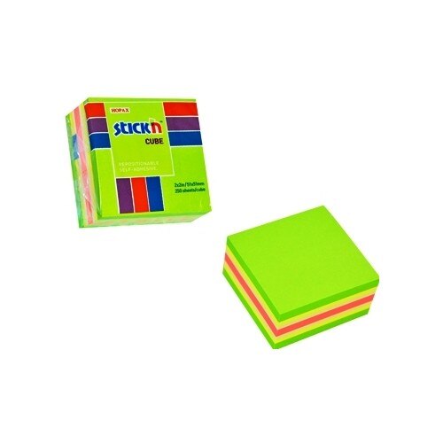 Cub notes autoadeziv 51 x 51 mm, 250 file, Stick