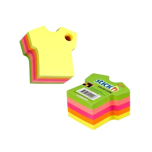 Notes autoadeziv Die-Cut - tricou, 76 x 76 mm, Stick