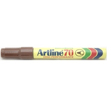 Permanent marker varf rotund, 1.5mm, corp metalic, ARTLINE 70 - maro Permanent marker varf rotund, 1.5mm, corp metalic, ARTLINE 70 - maro