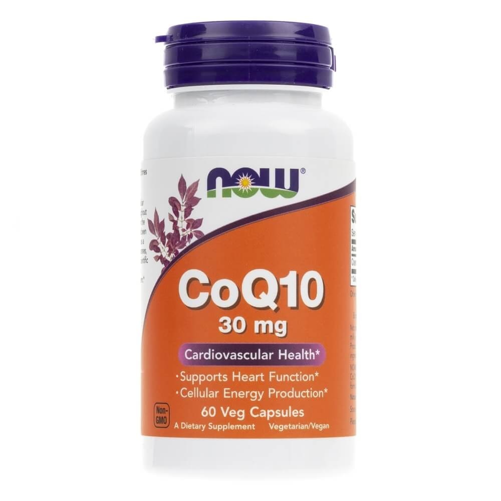 Coenzima Q10 Now Foods, 30mg, 60 Capsule