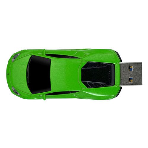 Memorie USB AutoDrive Lamborghini Huracan, 16GB, Verde