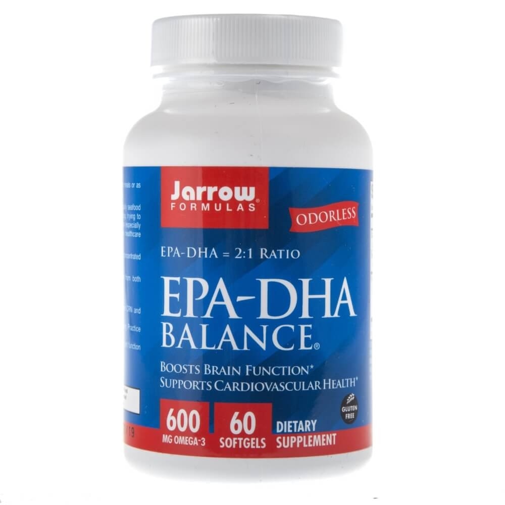 Supliment alimentar Jarrow Formulas EPA-DHA, 600 mg, 60 capsule