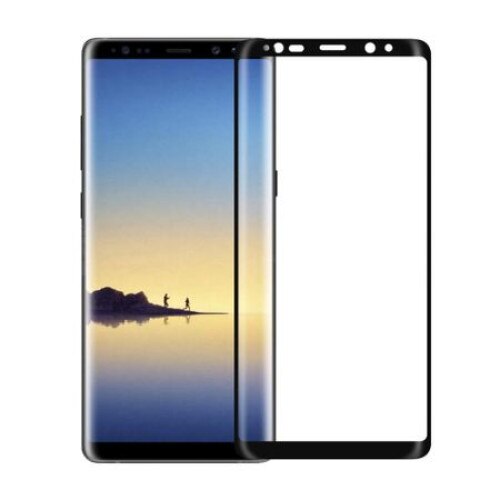 Folie securizata Full Glue Samsung Galaxy Note 8 Negru