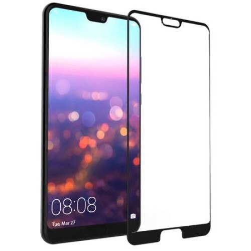 Folie securizata 3D Huawei P20 Negru