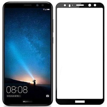 Folie securizata 3D compatibil cu Huawei Mate 20 Lite Negru Folie securizata 3D compatibil cu Huawei Mate 20 Lite Negru