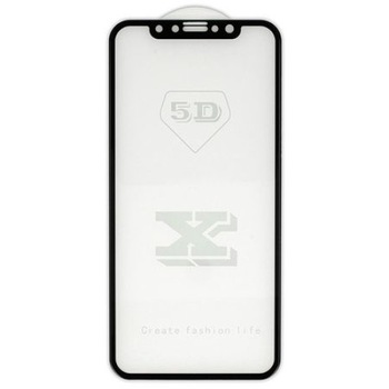 Folie Full Glue Iphone x Negru Folie Full Glue Iphone x Negru