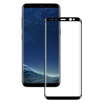Set 2 folii de sticla Samsung Galaxy S9 Plus, MyStyle 5D FULL GLUE Black Set 2 folii de sticla Samsung Galaxy S9 Plus, MyStyle 5D FULL GLUE Black