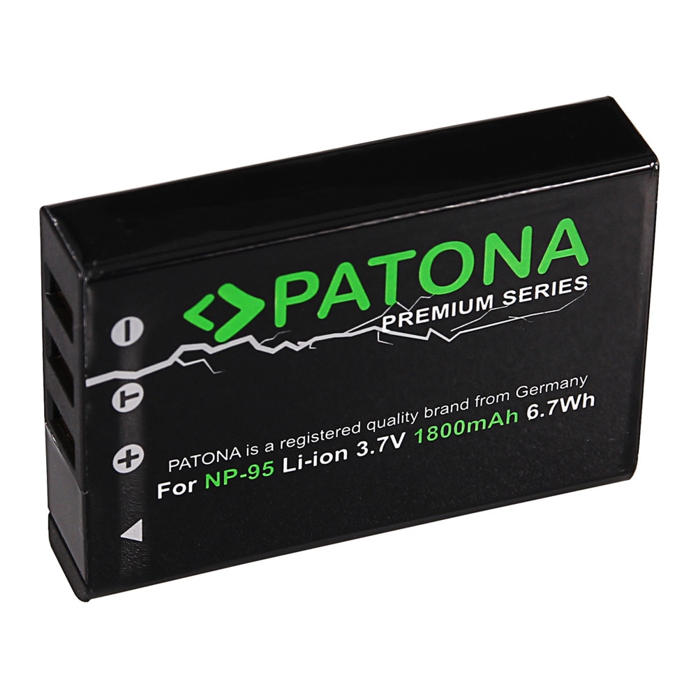 Acumulator PATONA Premium tip Fuji NP-95 F30 F31 F31fd Real 3D W1 X100
