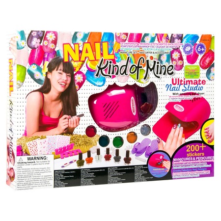 Set De Joaca Pentru Copii S Fun Mini Salon Pentru Manichiura Cu Accesorii Incluse Emag Ro