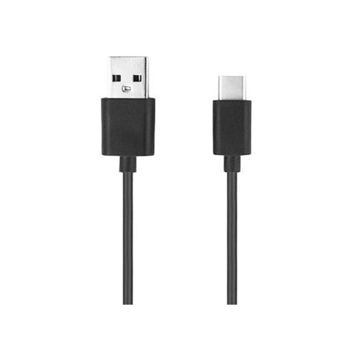 Cablu de date si incarcare USB Type-C, 3 metri, negru