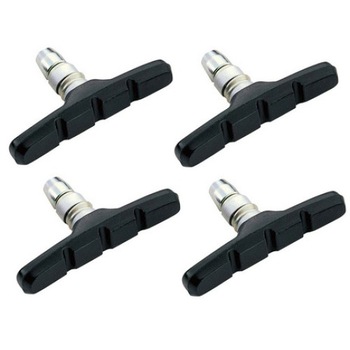 Saboti Frana V-Brake L-70mm, Negru, Filet, Set 4 buc Saboti Frana V-Brake L-70mm, Negru, Filet, Set 4 buc