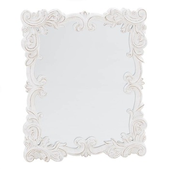 Oglinda White Gold din rasina 50 x 3 x 60 cm Oglinda White Gold din rasina 50 x 3 x 60 cm