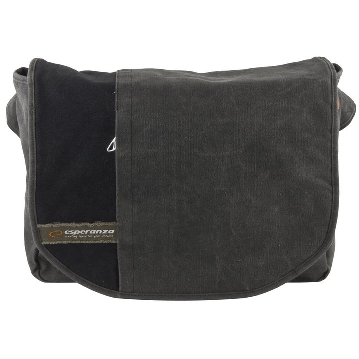 Geanta notebook adolescent ESPERANZA 15,6'' ET177 BARI gri-negru