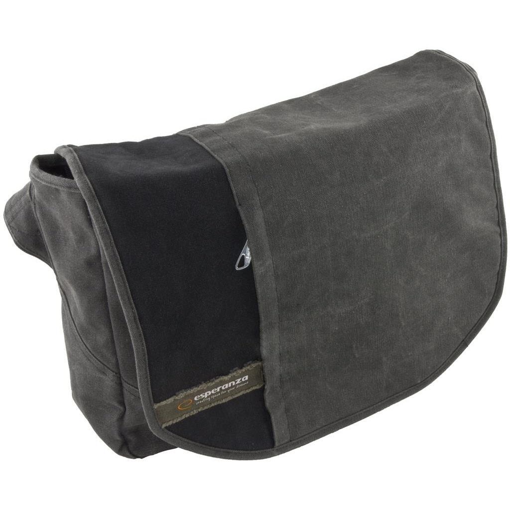 Geanta notebook adolescent ESPERANZA 15,6'' ET177 BARI gri-negru