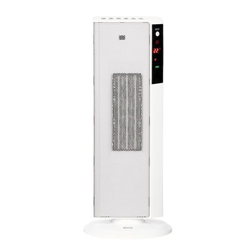 Aeroterma ceramica turn ECG KT 200 DT white, 1200/2000 W, mod ECO, oscilatie, LCD, termostat Aeroterma ceramica turn ECG KT 200 DT white, 1200/2000 W, mod ECO, oscilatie, LCD, termostat