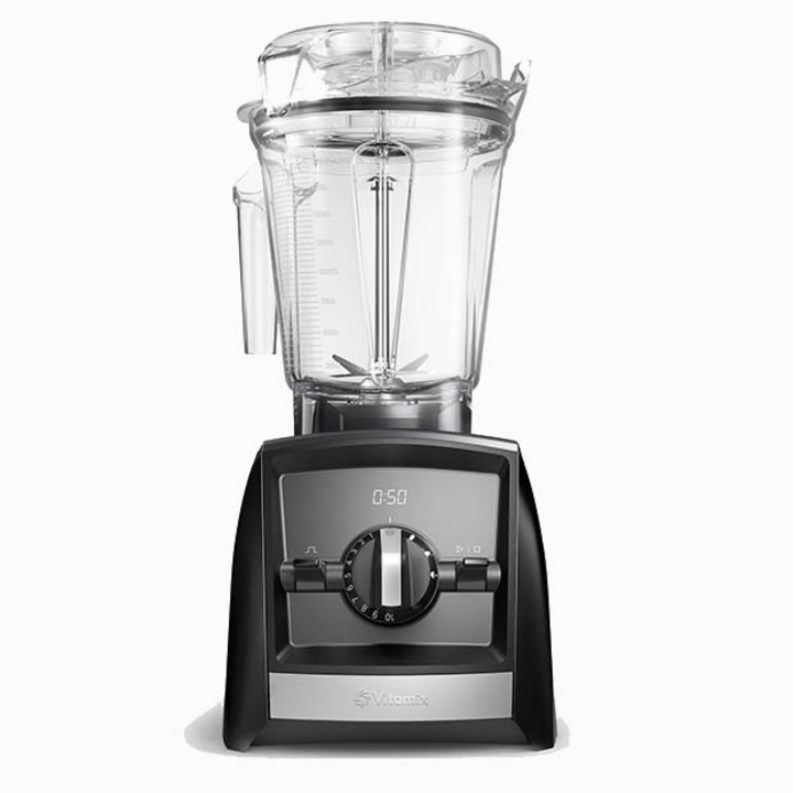 Blender Vitamix A2500i Ascent, 1200 W, 2l, Self-Detect Technology, 3 programe prestabilite, conectare wireless, timer digital, Negru