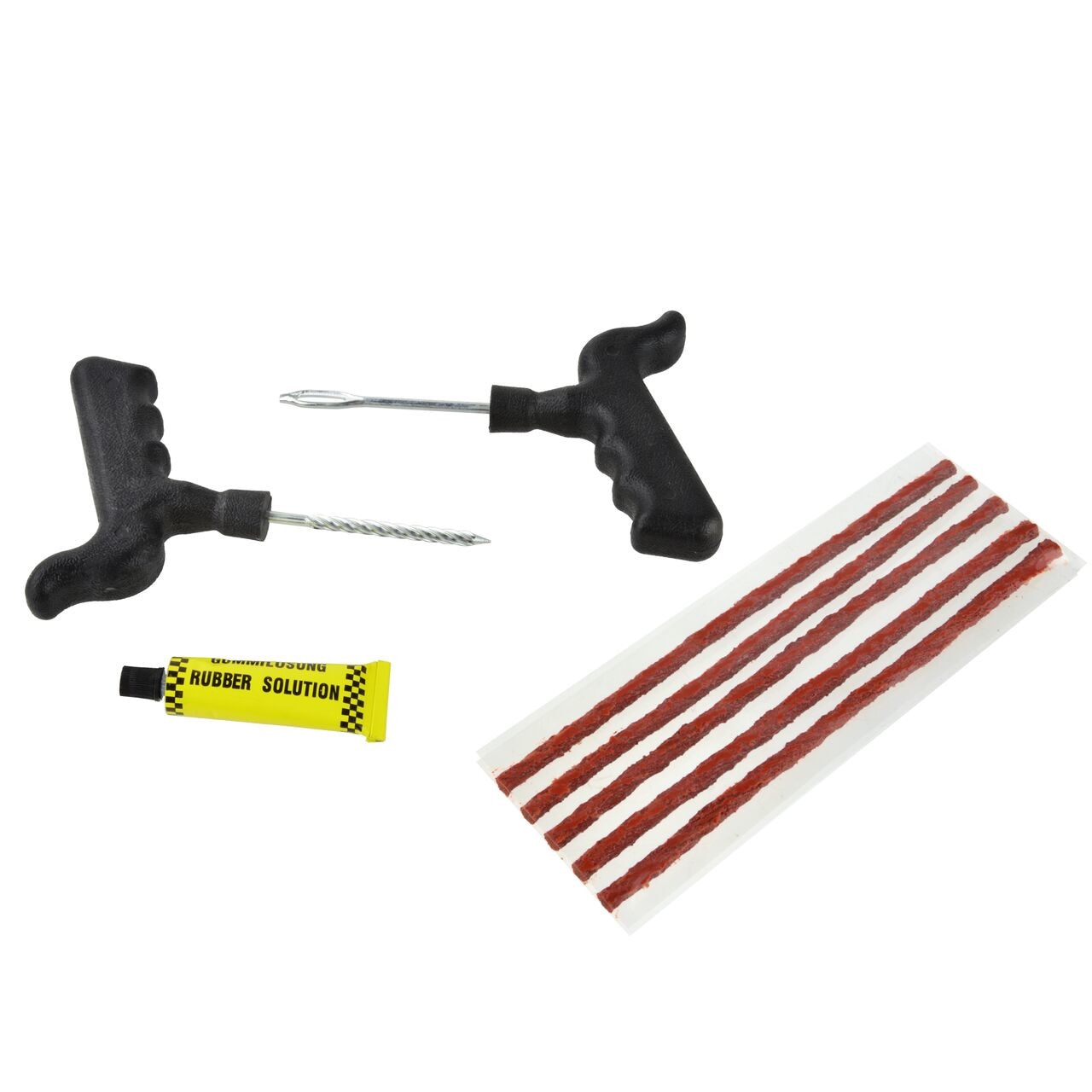 Set de reparare pentru anvelope, 8 grade, Geko, G71200