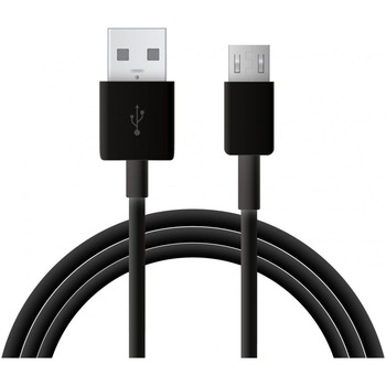 Cablu impletit Micro USB AKASHI Black Cablu impletit Micro USB AKASHI Black