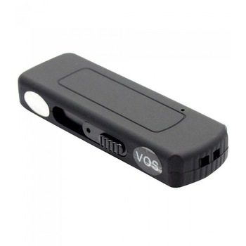 Stick USB Spion Reportofon iUni SpyMic STK97, Activare vocala, Memorie interna 8GB, Negru Stick USB Spion Reportofon iUni SpyMic STK97, Activare vocala, Memorie interna 8GB, Negru